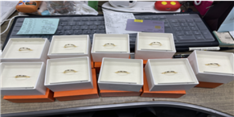 15년 근속 이용장애인 금반지 수여